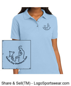 Ladies Polo Shirt Design Zoom
